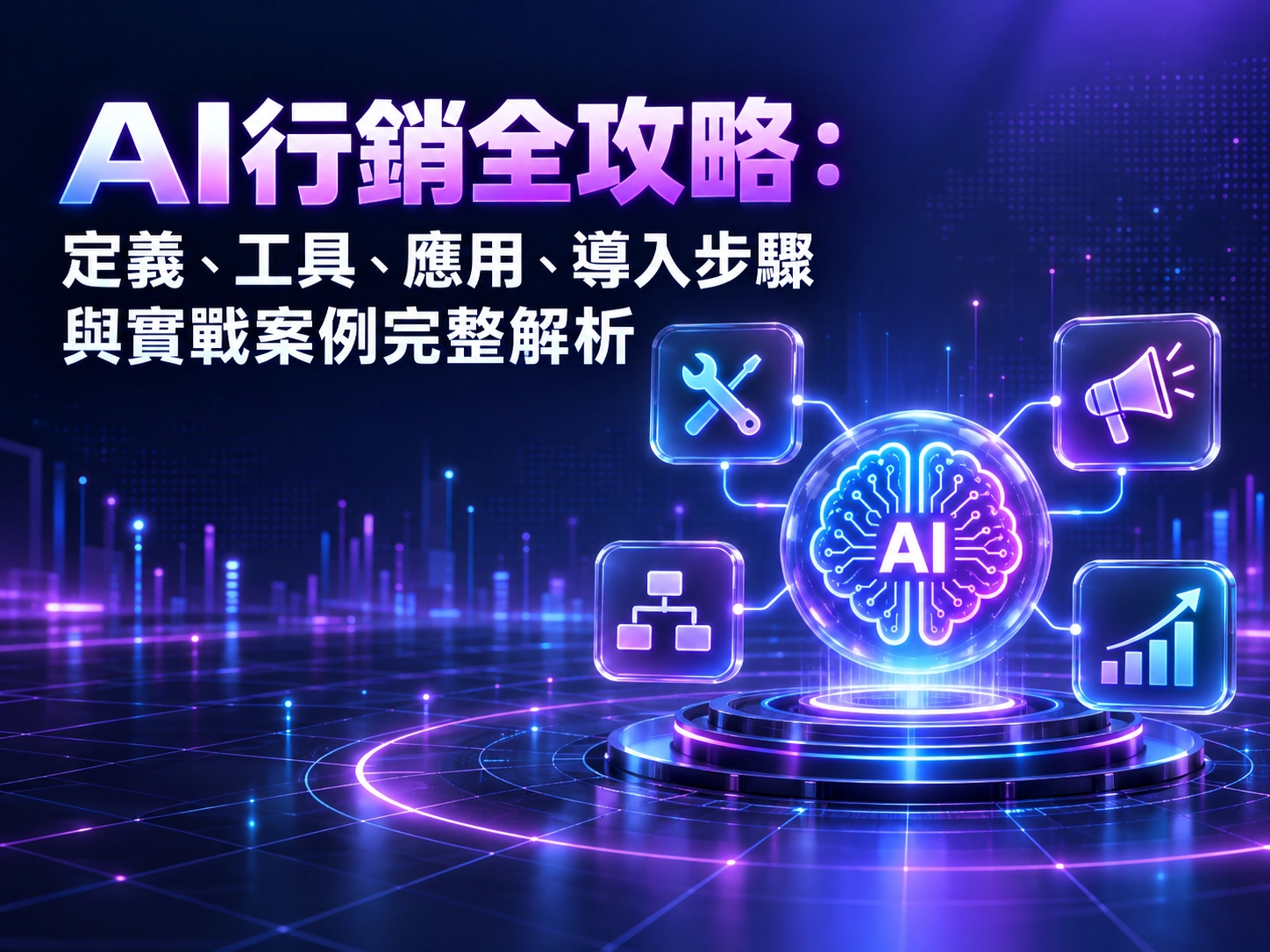AI行銷全攻略示意圖